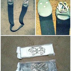 Womans stretchy Vintage lasting cinch belts NWOT